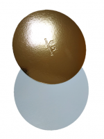 Подложка для торта 1,5мм д32 золото/жемчуг