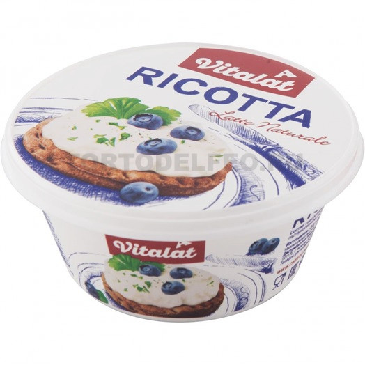Сыр Рикотта 40% Vitalat 250 гр